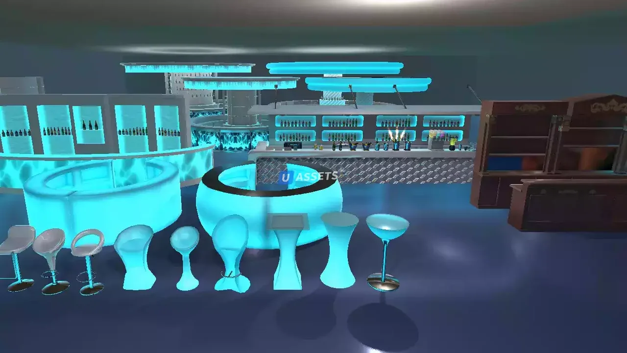 PBR Bar Props