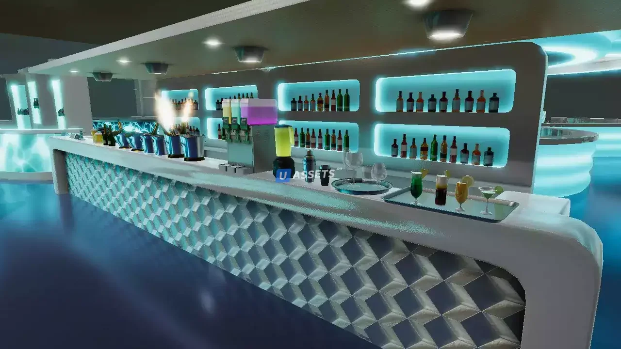 PBR Bar Props