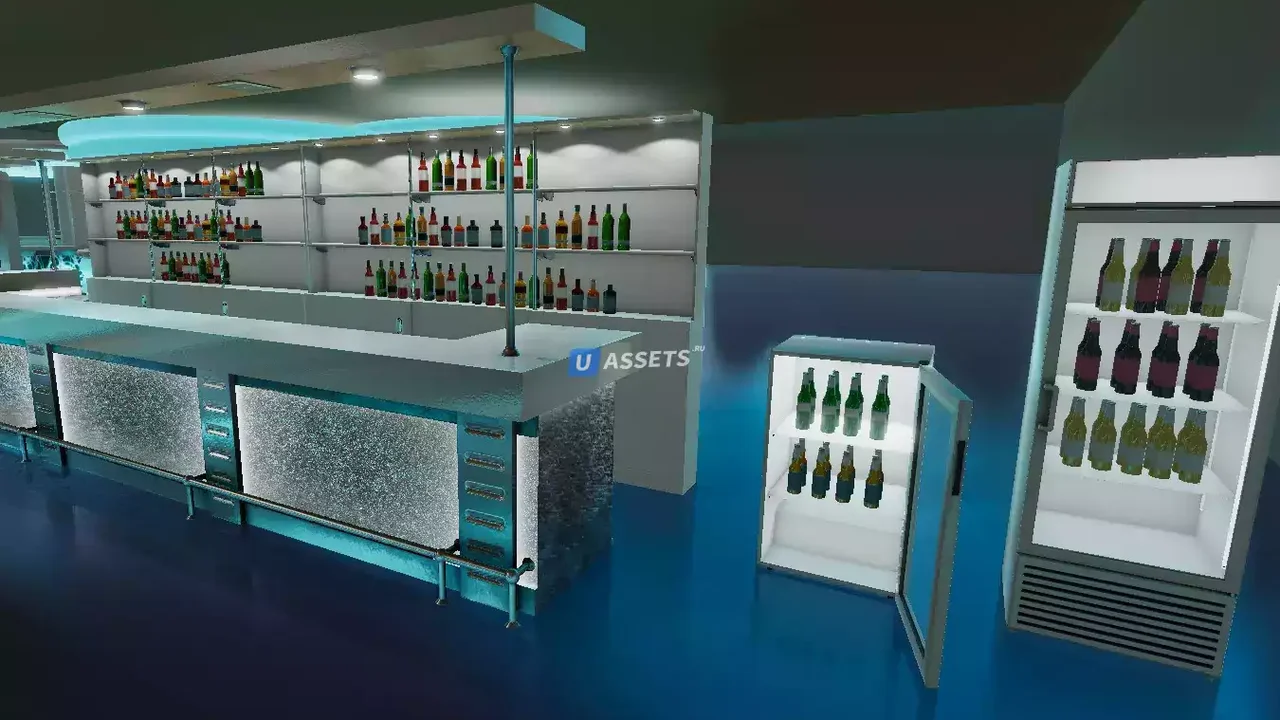PBR Bar Props