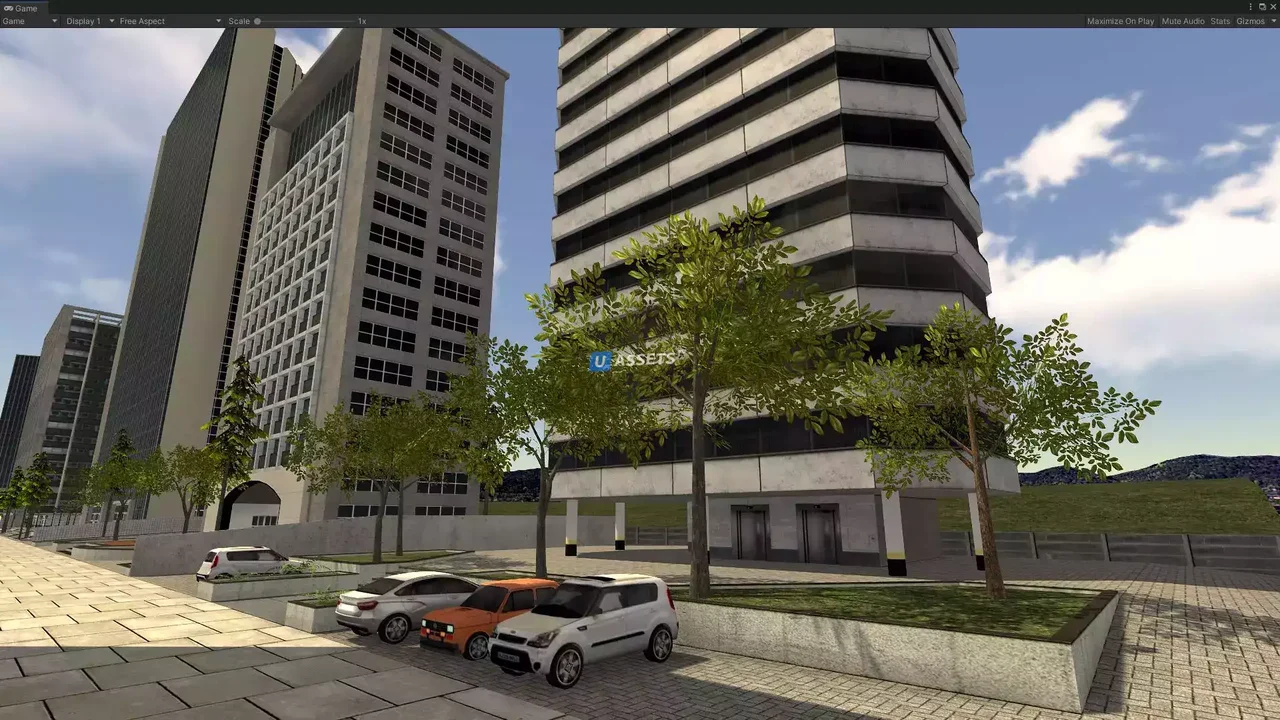 Urban buildings Pack 02