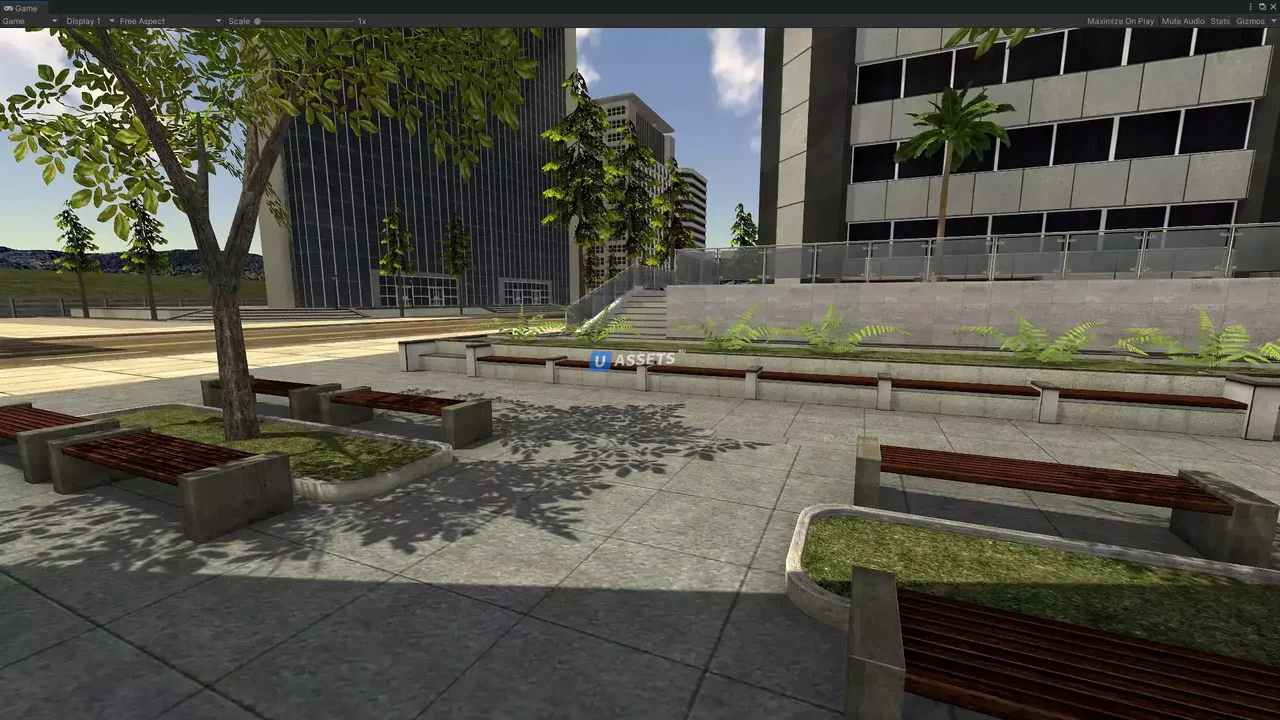 Urban buildings Pack 02