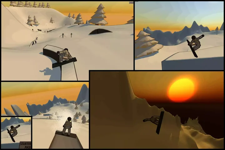 Snowboard Game Starter Pack (Template)