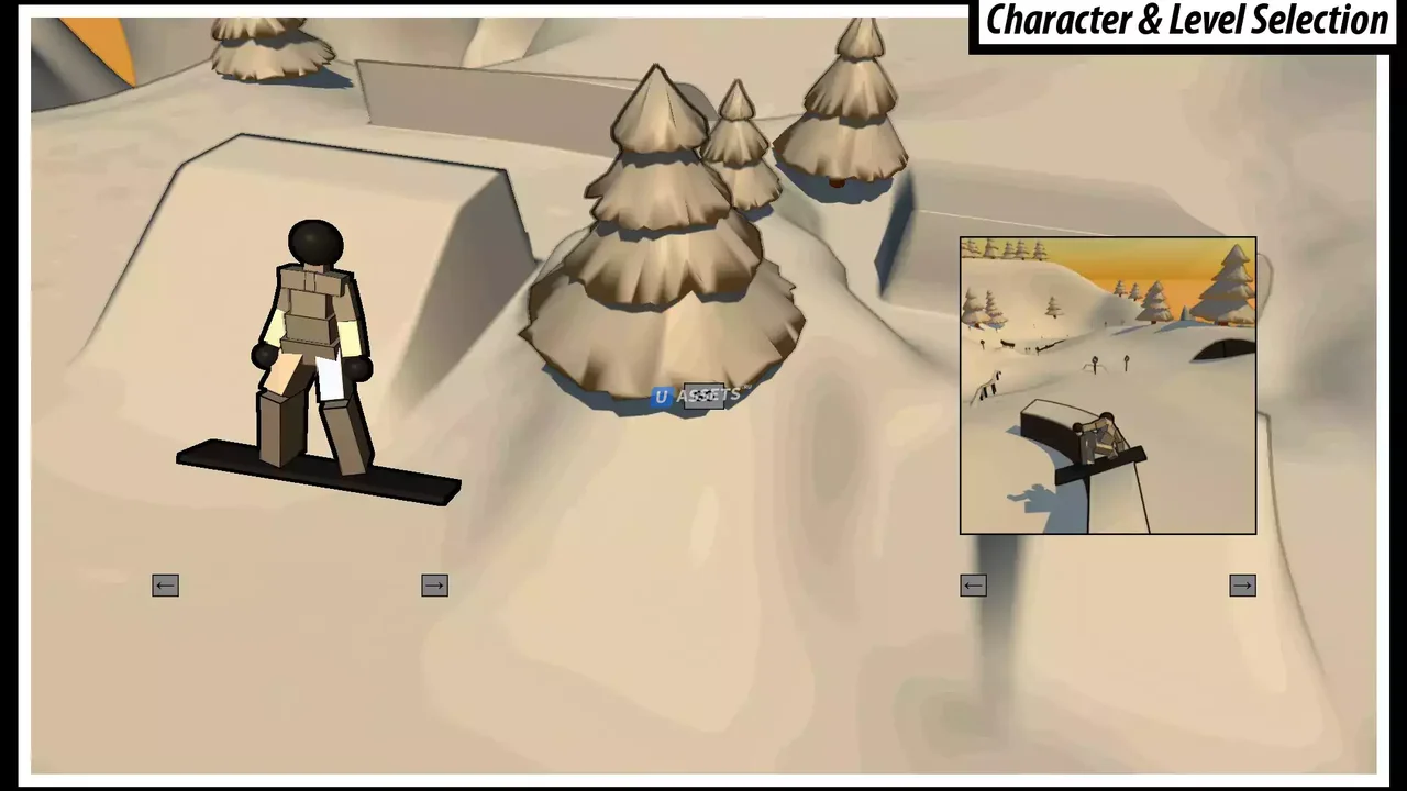 Snowboard Game Starter Pack (Template)