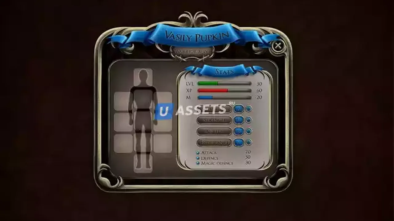 Fantasy RPG User Interface