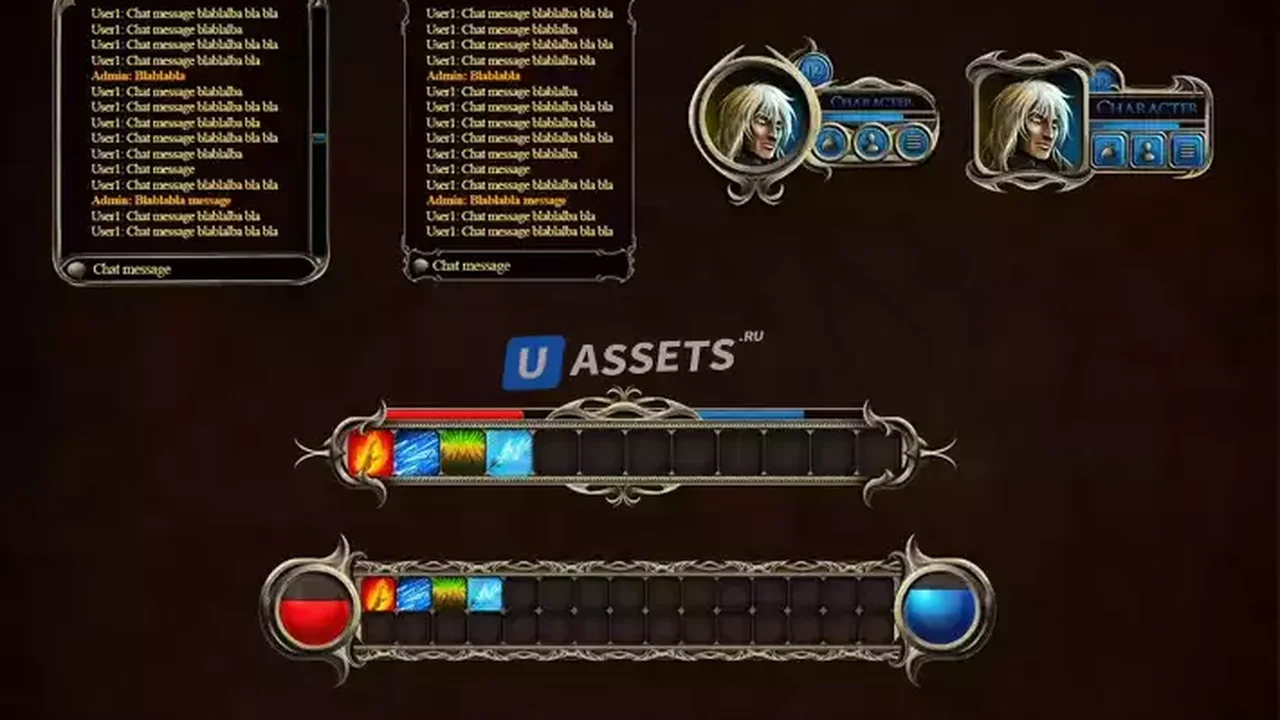 Fantasy RPG User Interface