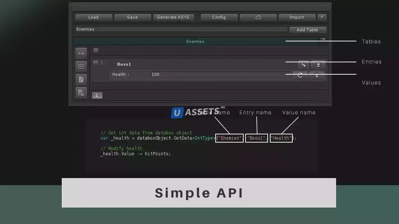 Databox - Data editor & save solution