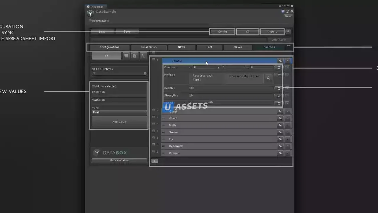 Databox - Data editor & save solution