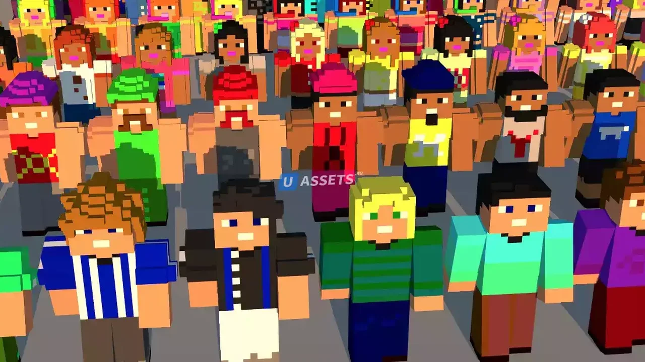 100 People - Animated Characters Pack