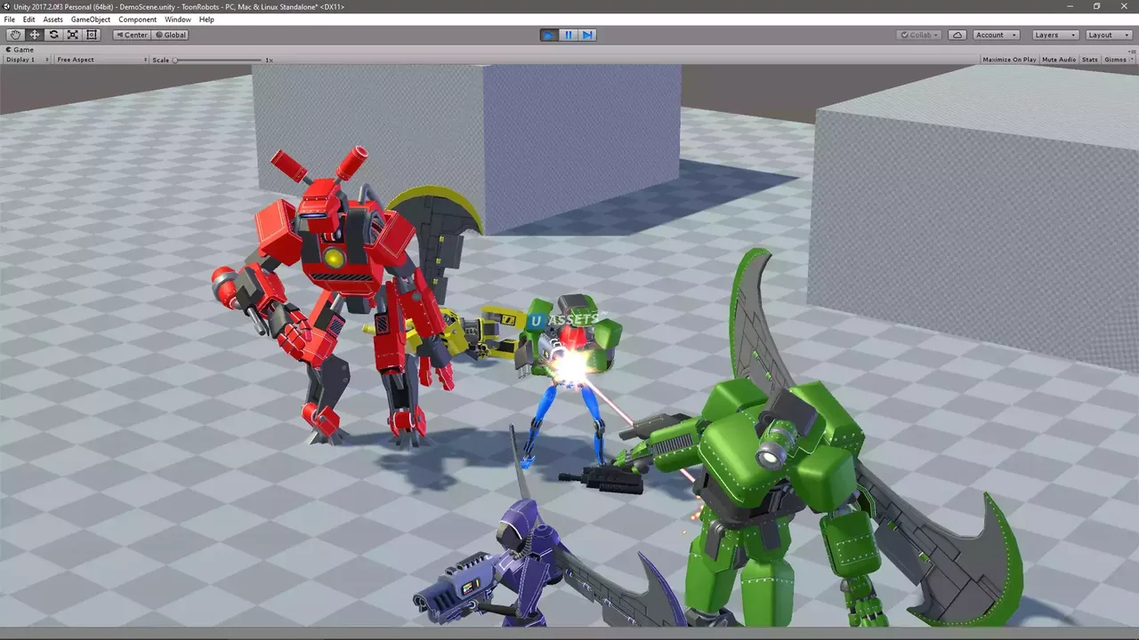 Toon robots