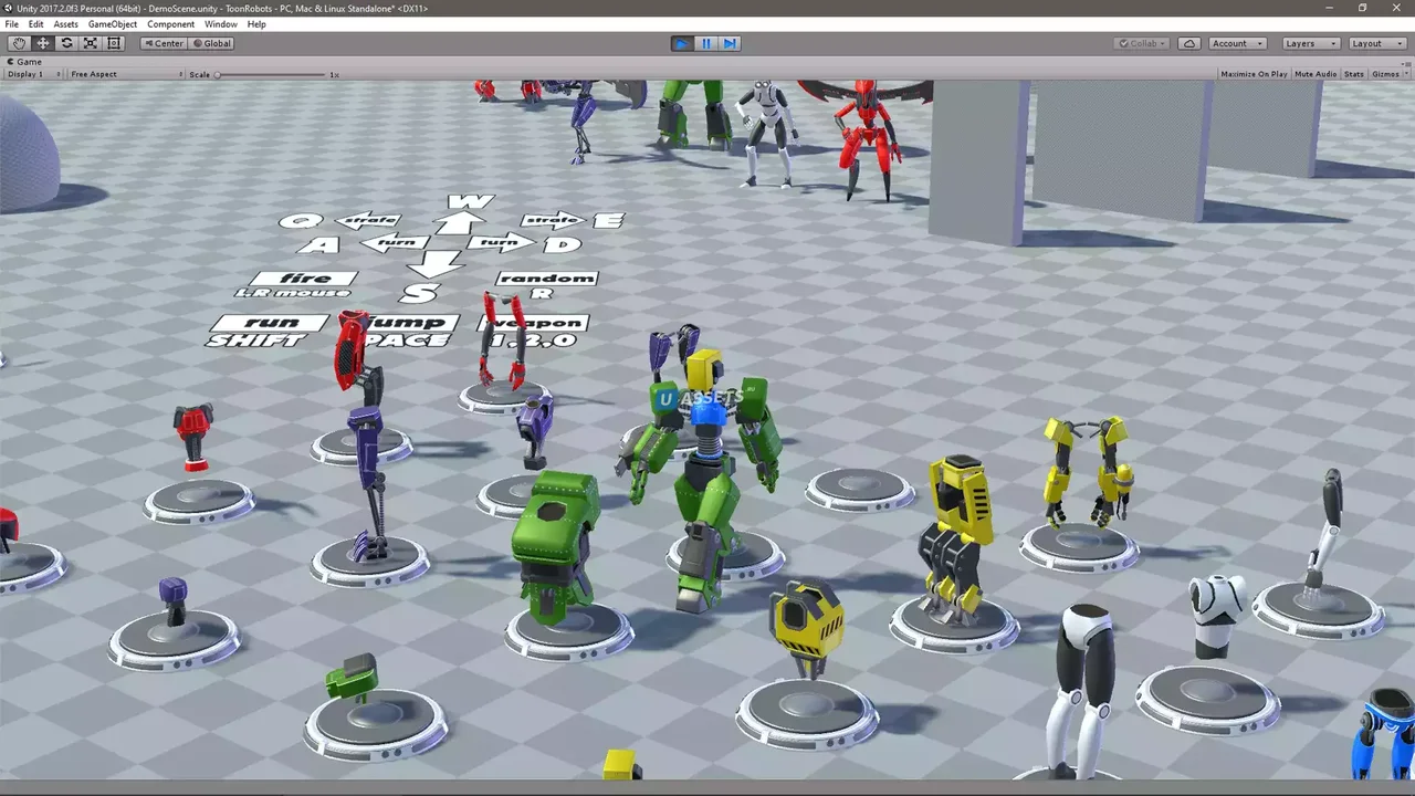 Toon robots