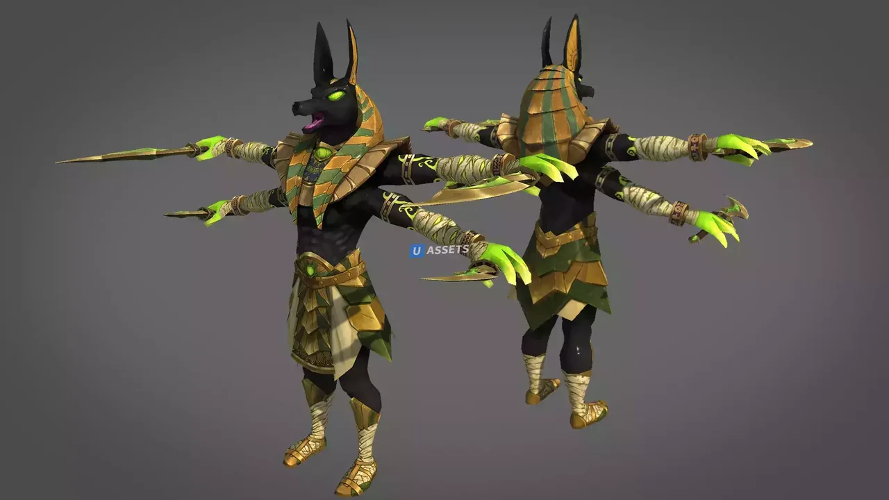 Egypt Pack - Anubis Boss