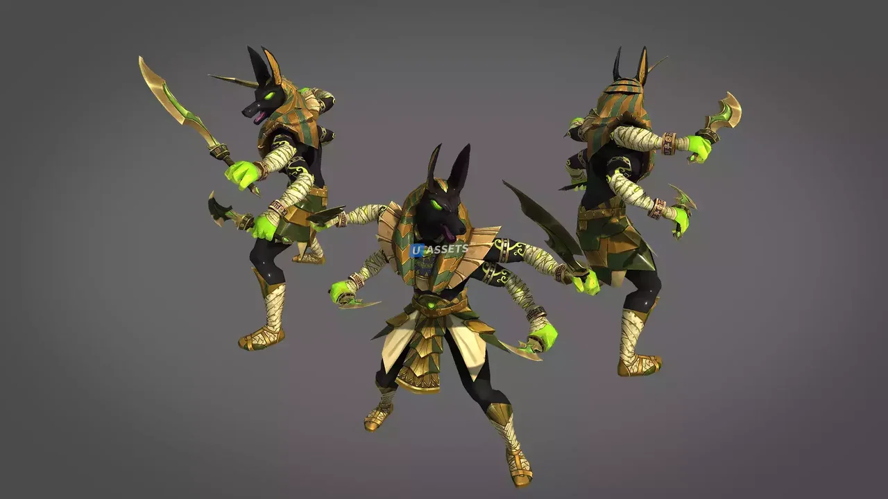 Egypt Pack - Anubis Boss