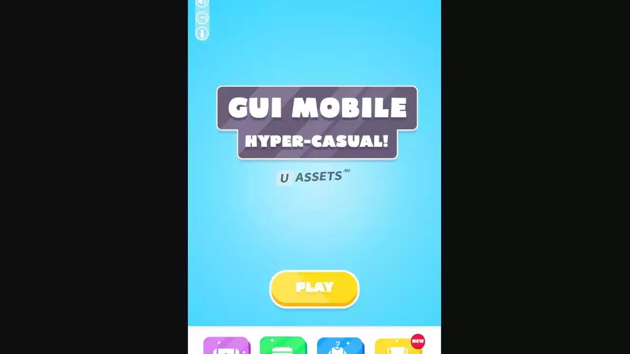 GUI Mobile Hyper-Casual