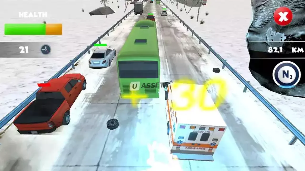 Traffic Race : Crash Template 2022