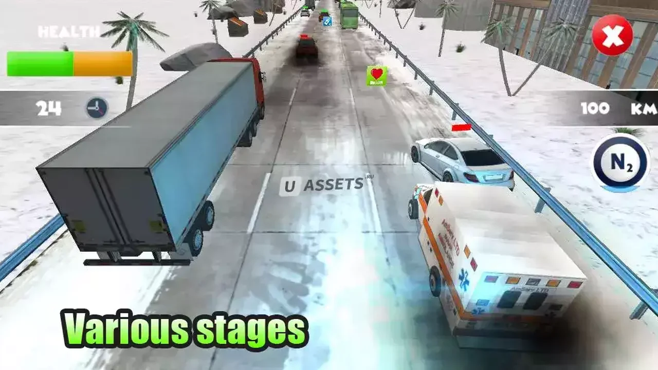 Traffic Race : Crash Template 2022