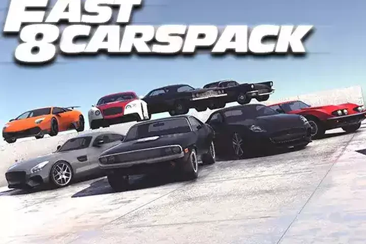 8 Fast Cars Pack