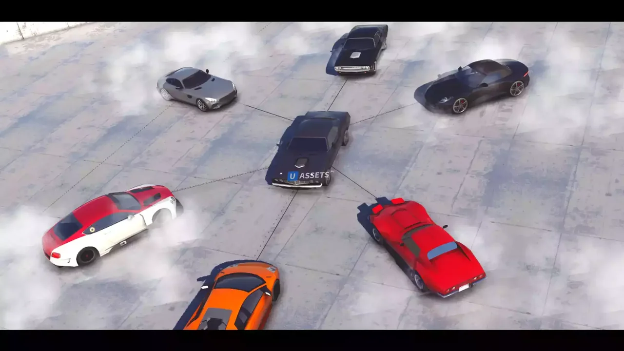 8 Fast Cars Pack