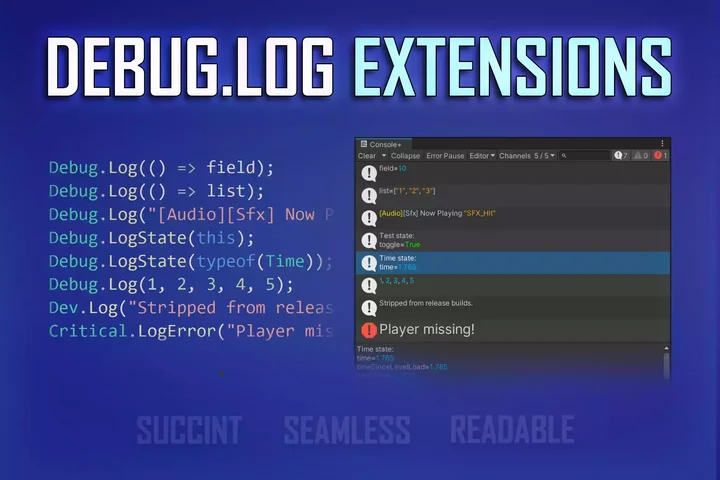Debug.Log Extensions