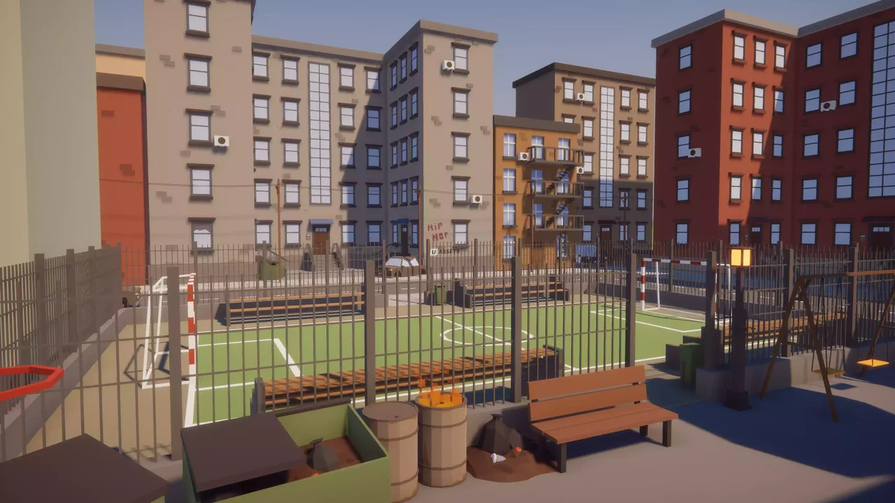 Low Poly Megapolis