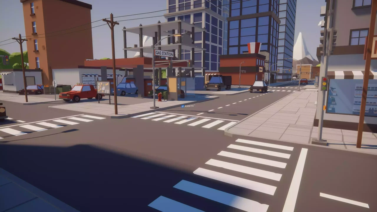 Low Poly Megapolis
