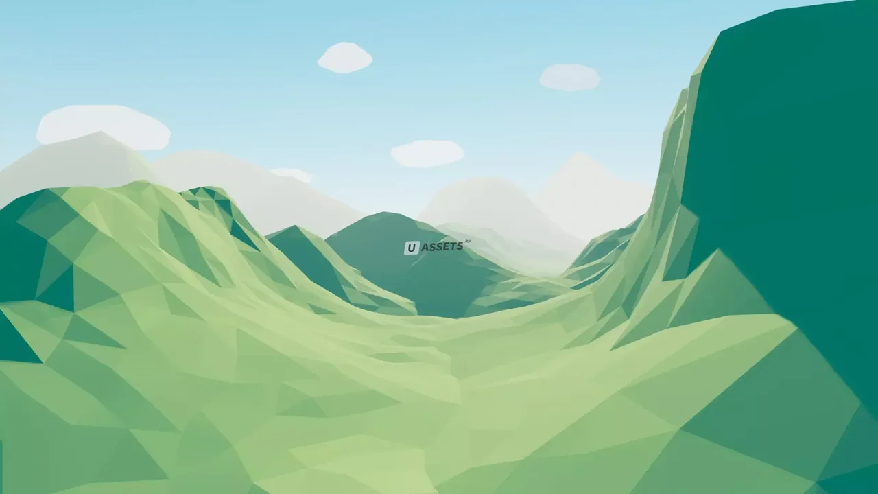 Low Poly Modular Terrain Pack