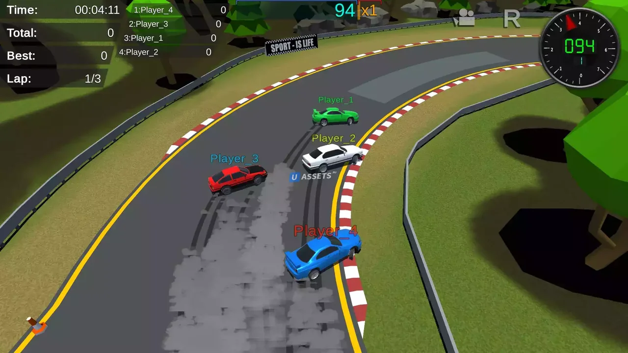 Arcade Car Controller Multiplayer