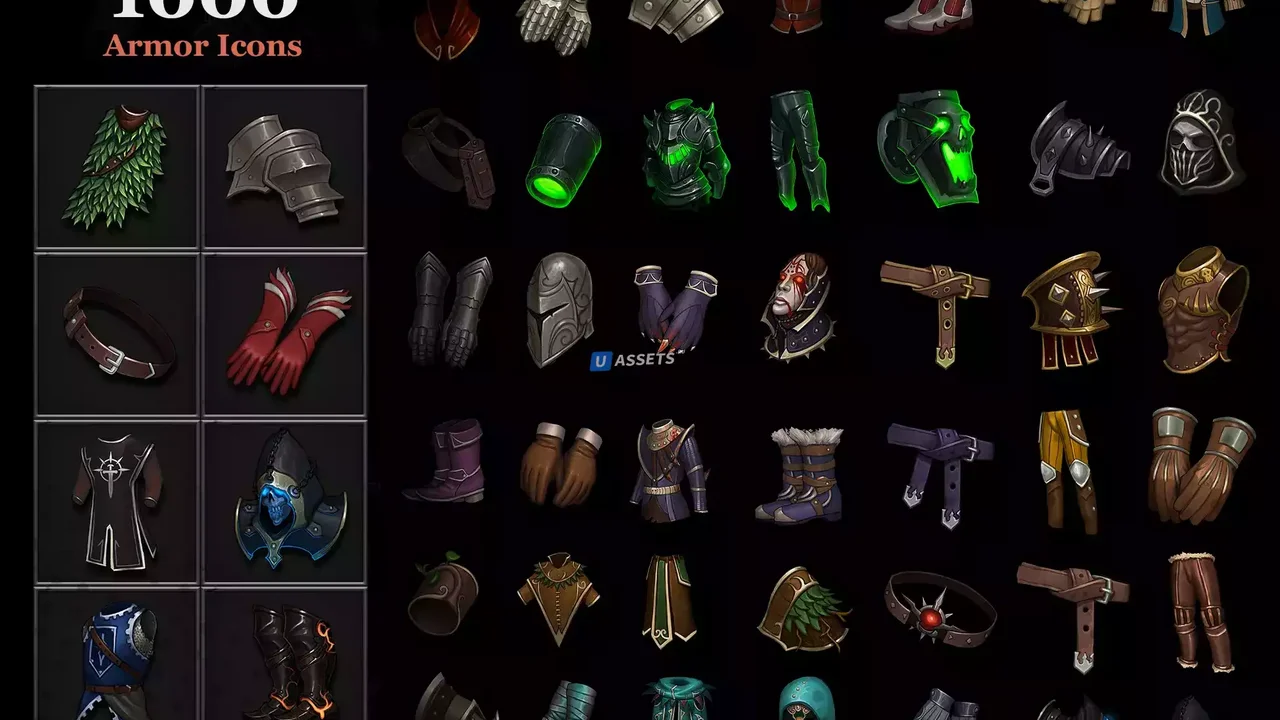 4000 Fantasy Icons