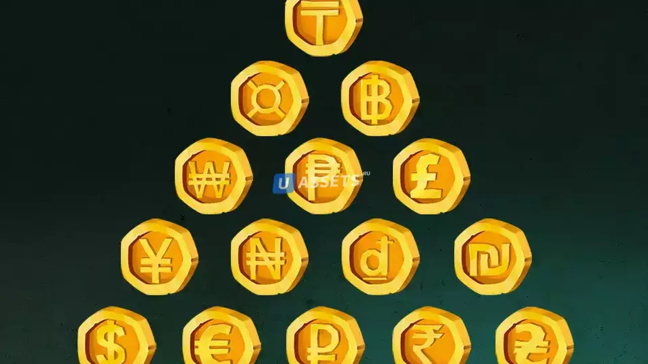 Currency coins
