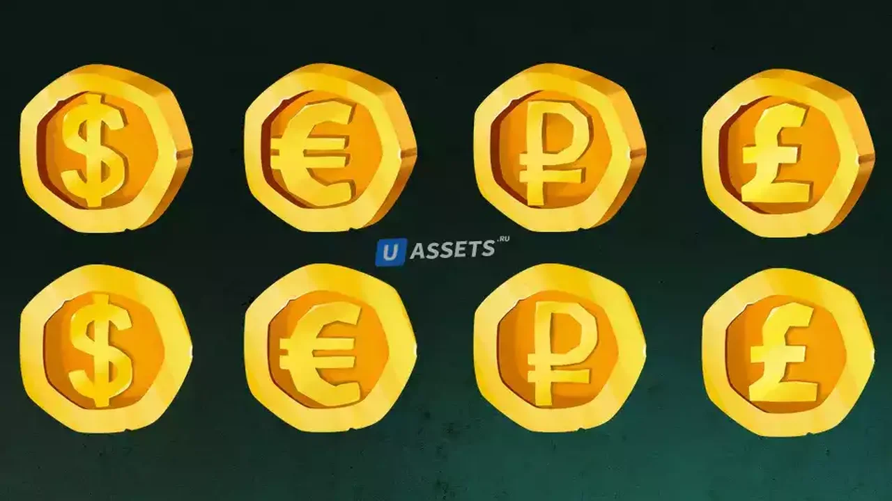 Currency coins