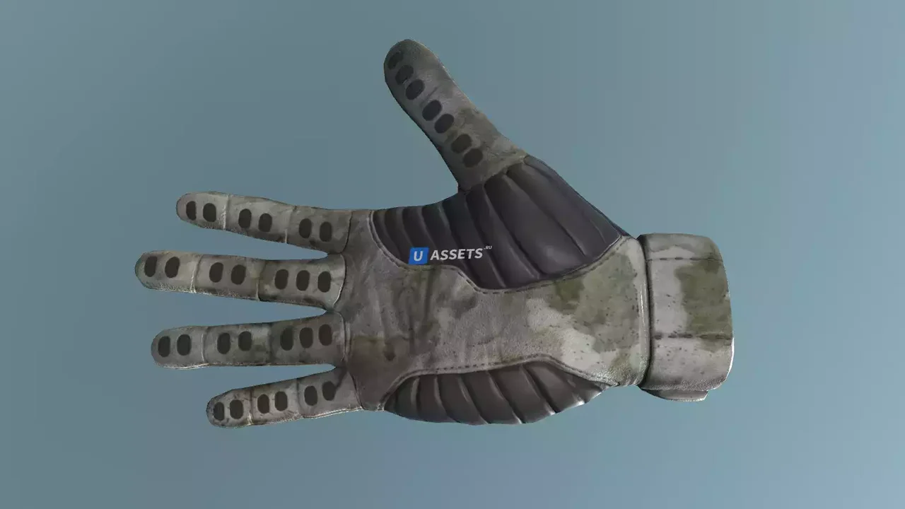 Animated Hands with Gloves + HDRP 2019.3