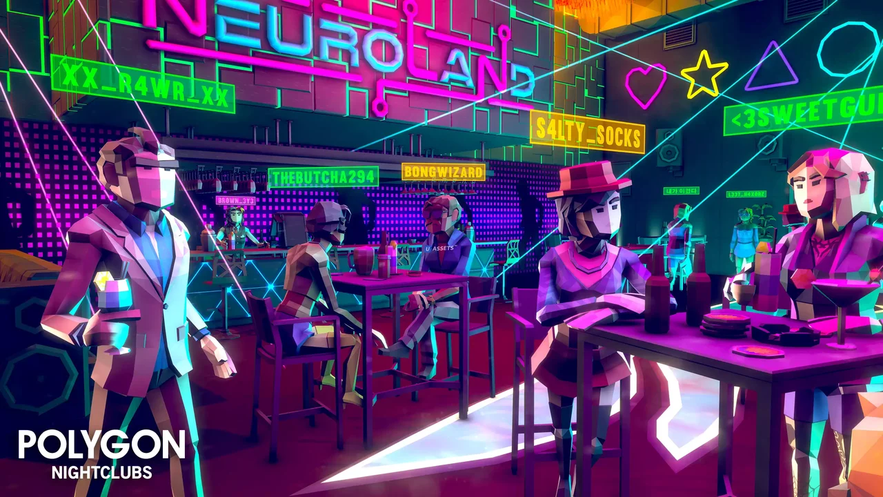 POLYGON Nightclubs - Low Poly 3D Art by Synty