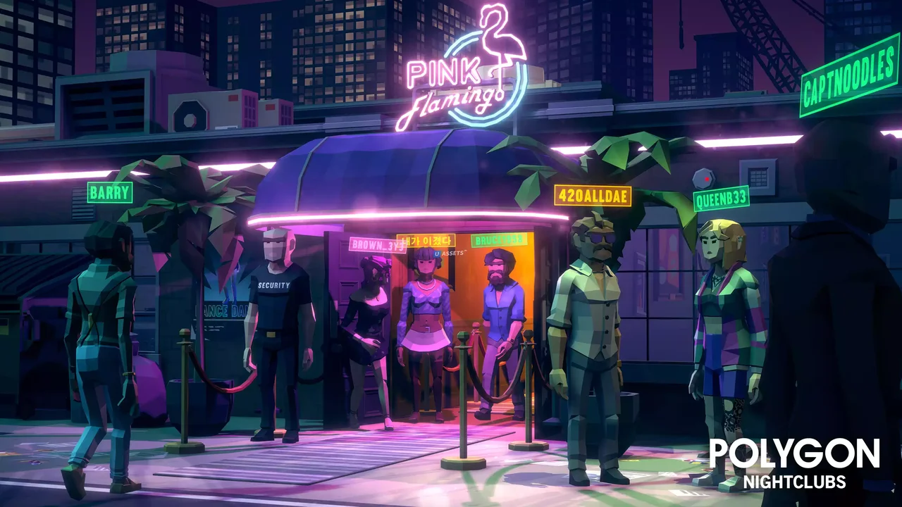 POLYGON Nightclubs - Low Poly 3D Art by Synty