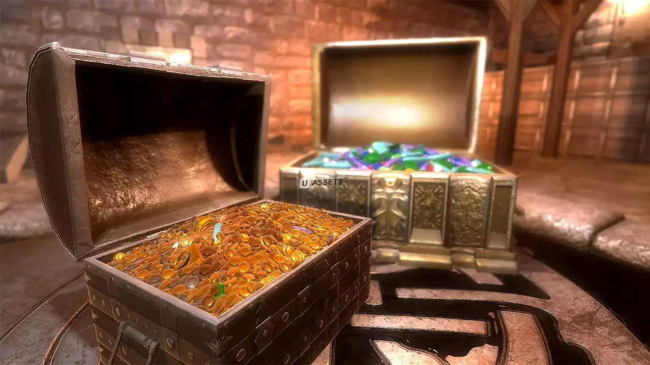 Mimic Chests (And regular chests with gold and gems too!) - Fantasy RPG