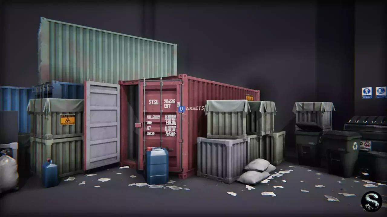 Industry Props Pack 4