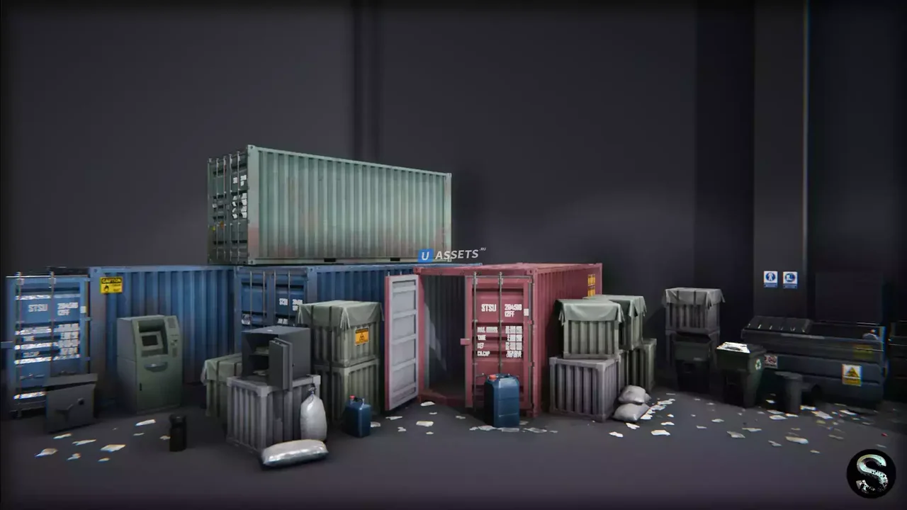 Industry Props Pack 4