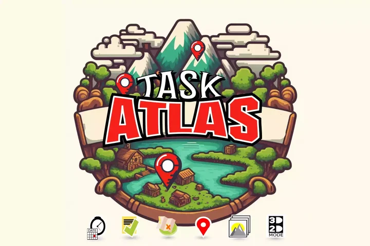 Task Atlas - Tasks, Stickies, Maps, Reference Galleries and more!
