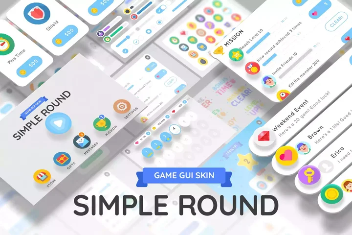 GUI Kit - Simple Round
