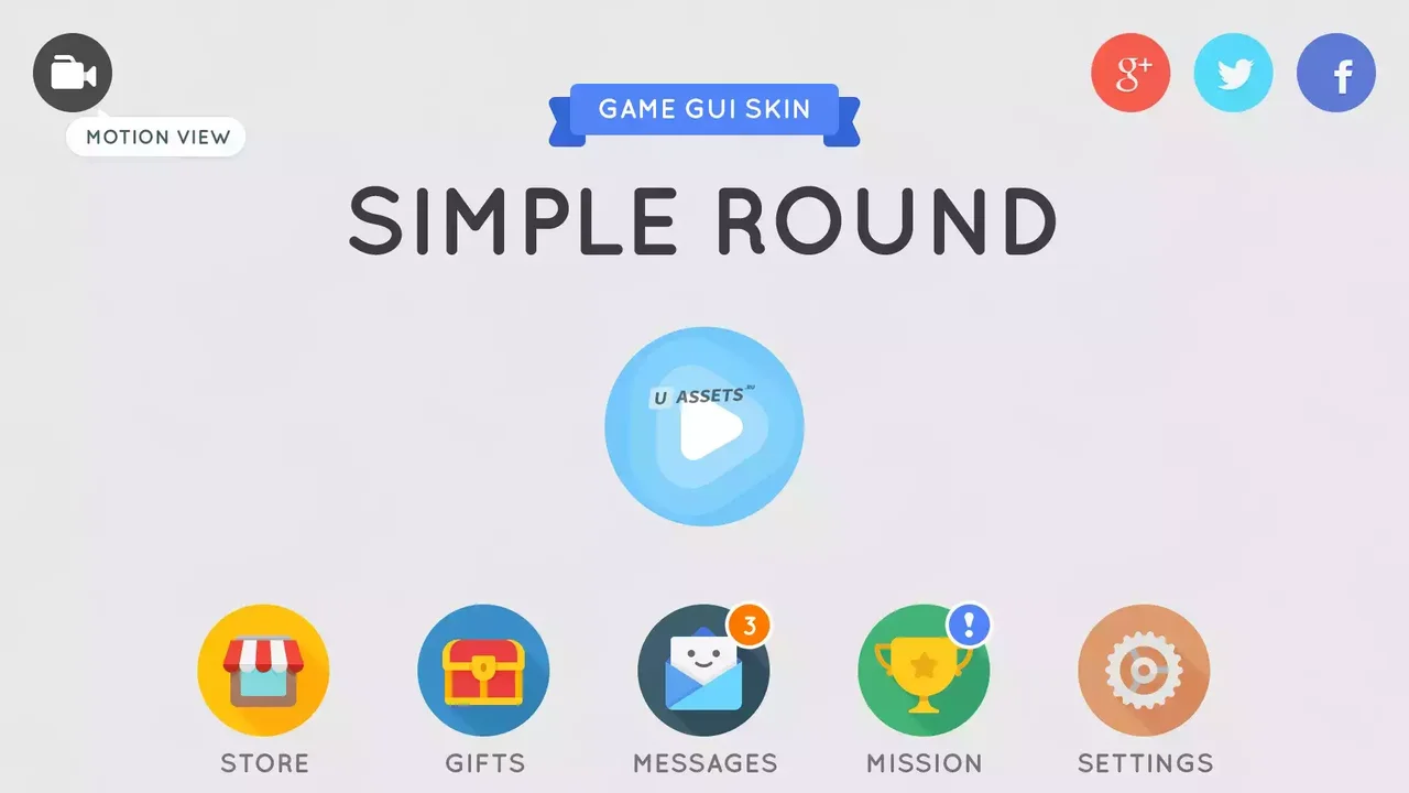 GUI Kit - Simple Round
