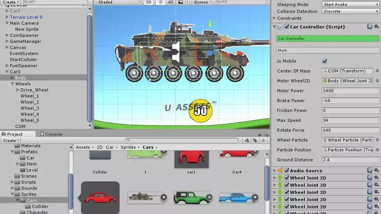 2D Racing Game 2022