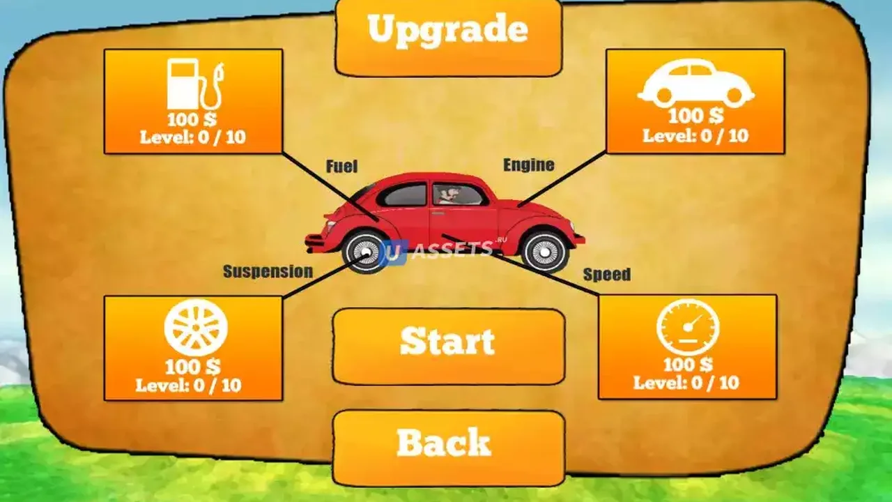 2D Racing Game 2022