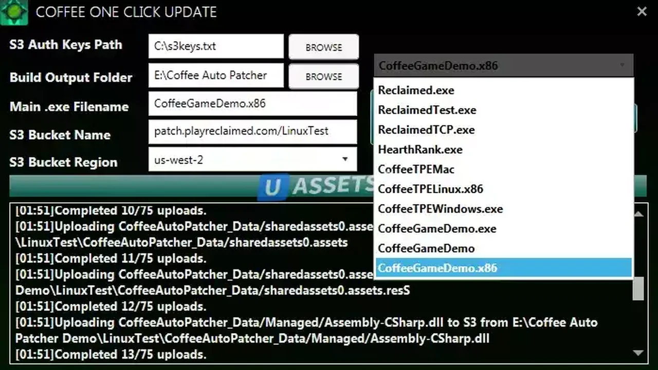 Coffee Auto Patcher System