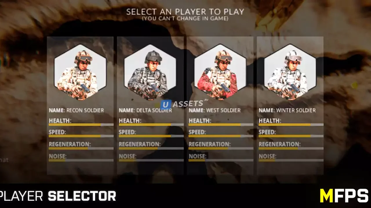 MFPS Player Selector