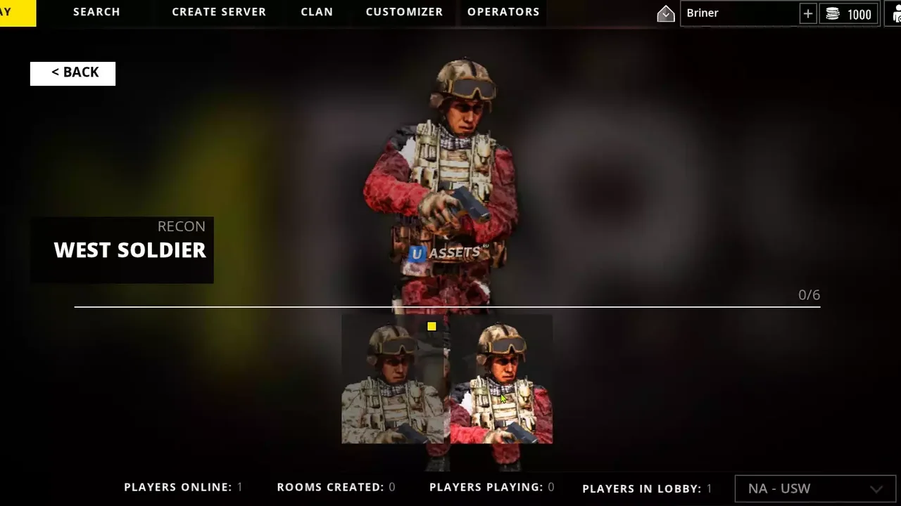 MFPS Player Selector