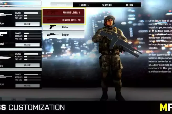 MFPS Class Customization