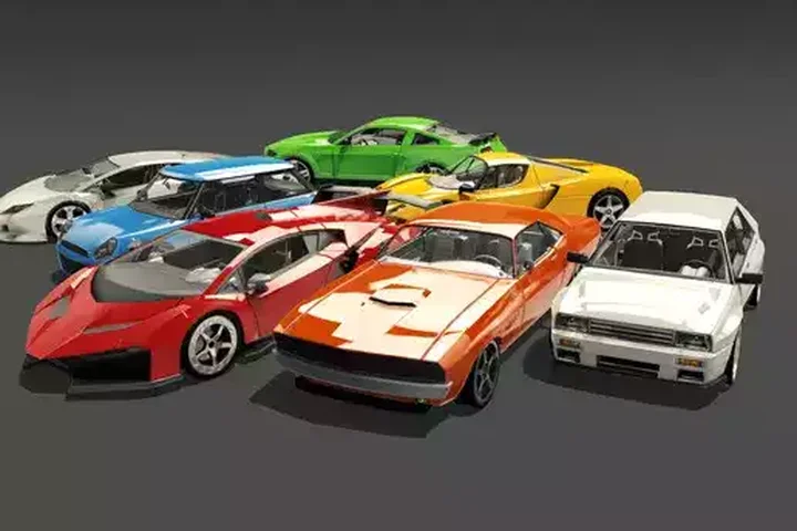 60 Fantastic Race Cars Pack