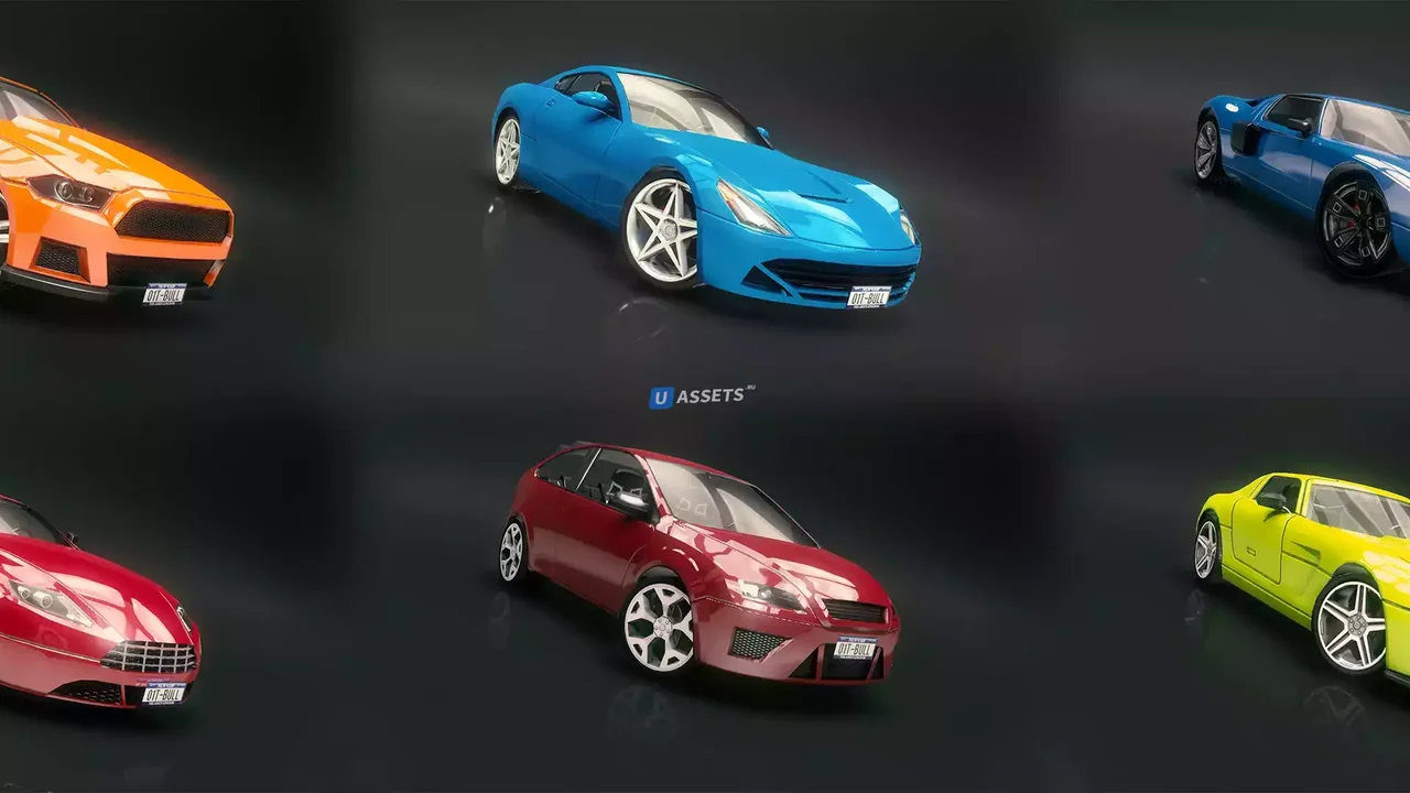 60 Fantastic Race Cars Pack