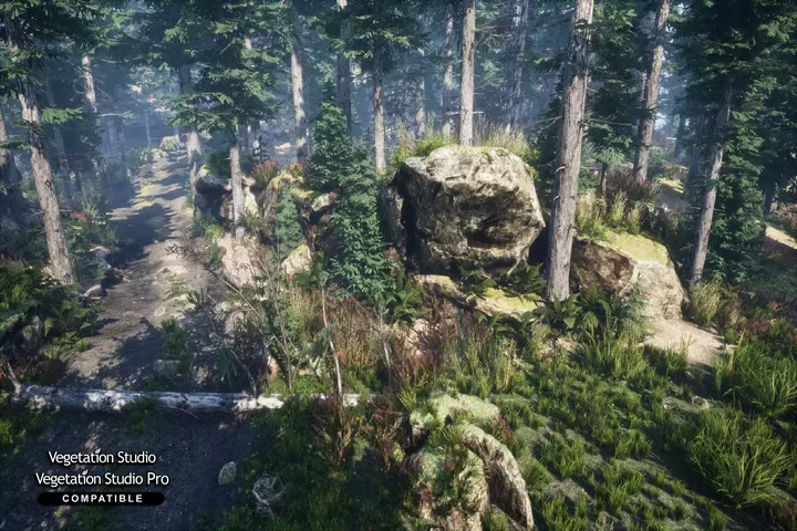Mountain Trees - Dynamic Nature