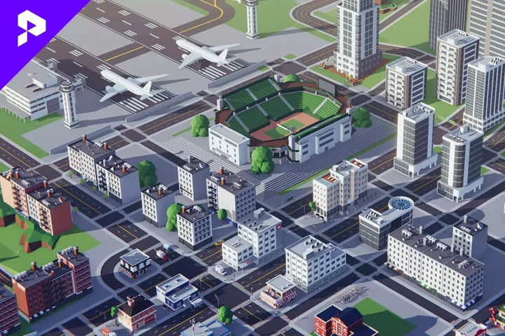 Low Poly Epic City