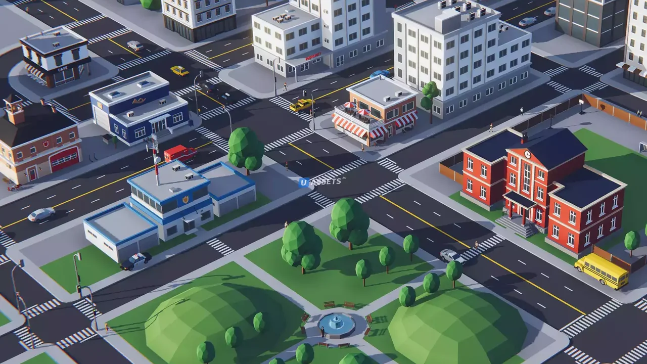 Low Poly Epic City