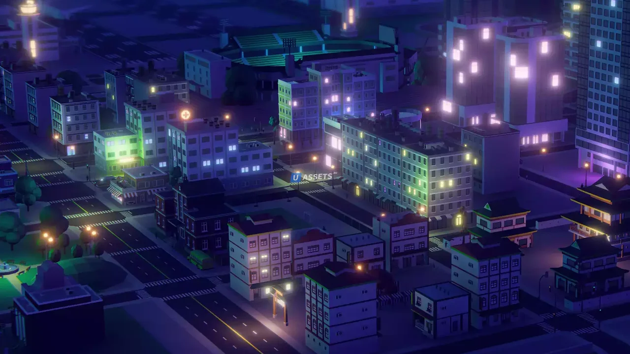 Low Poly Epic City